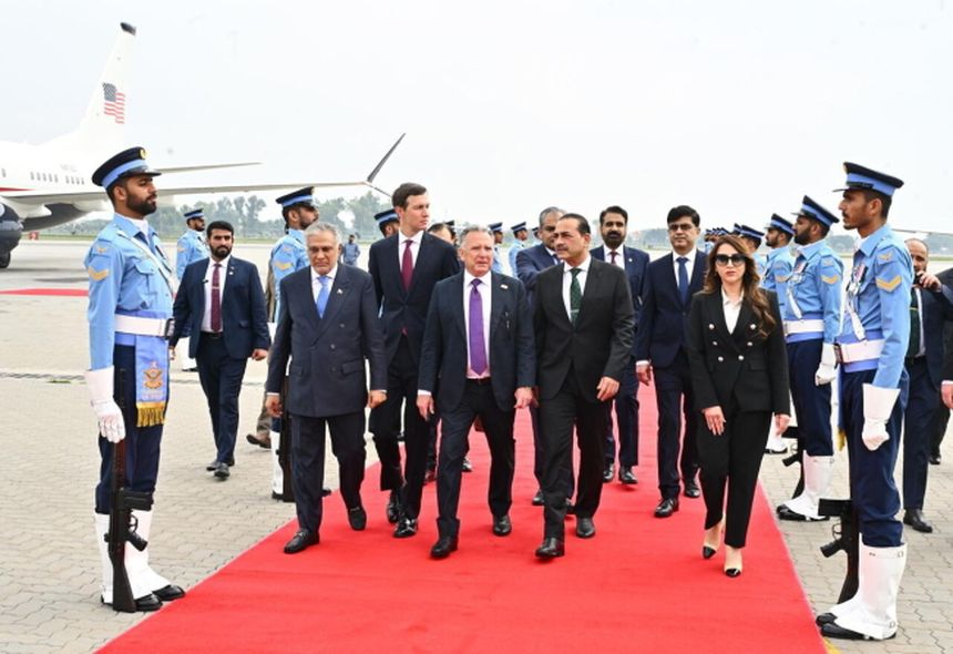 Przybycie delegacji USA do Pakistanu