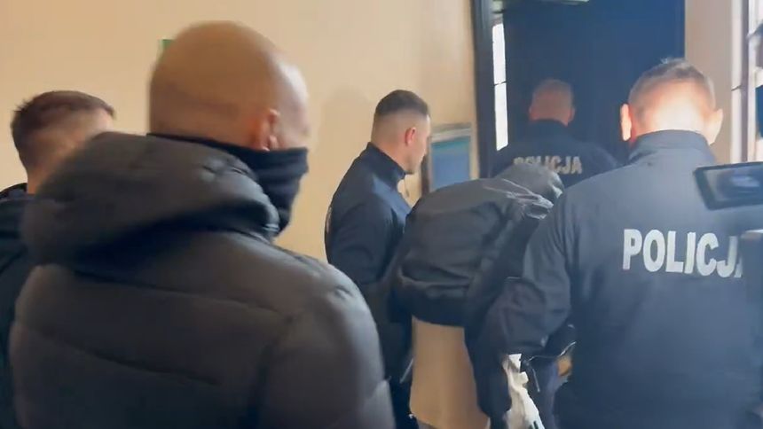 Doprowadzenie Borysa B. na posiedzenie aresztowe
