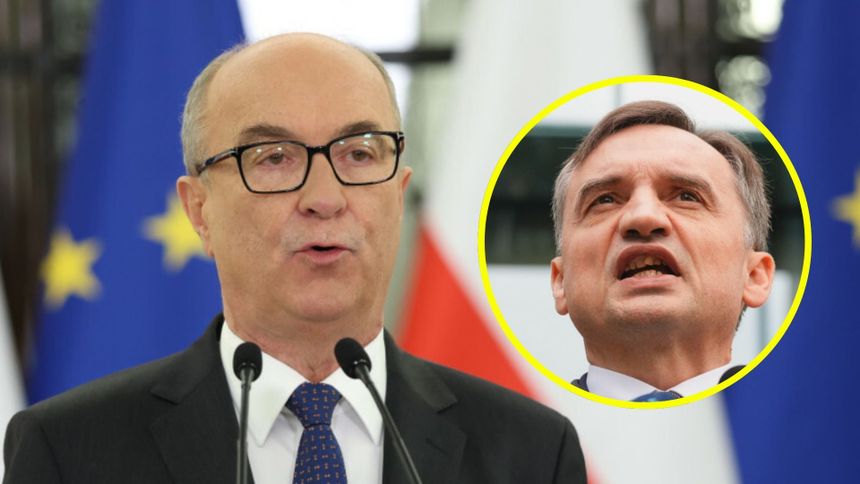 Marszałek Sejmu Włodzimierz Czarzasty. Były minister sprawiedliwości Zbigniew Ziobro