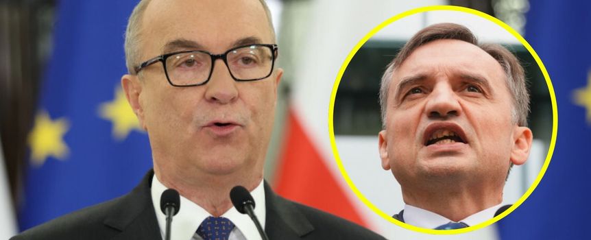 Marszałek Sejmu Włodzimierz Czarzasty. Były minister sprawiedliwości Zbigniew Ziobro