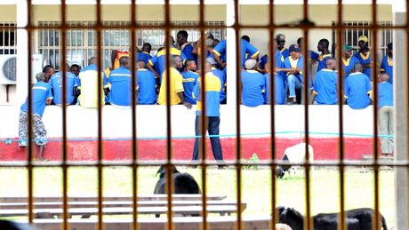 Więźniowie zakładu Makala w Kinszasie, stolicy Demokratycznej Republiki Konga