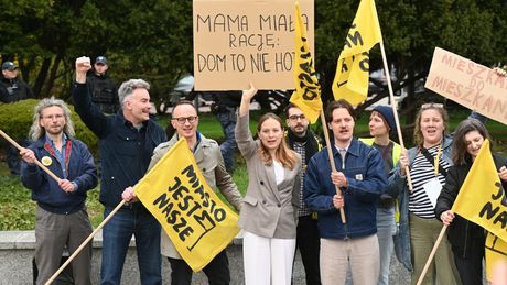 Mieszkania do mieszkania - protest przeciwko braku regulacji Airbnb