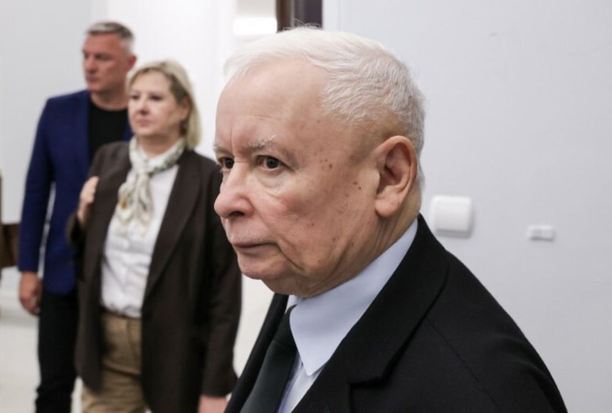 Prezes PiS Jarosław Kaczyński