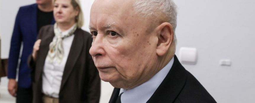 Prezes PiS Jarosław Kaczyński