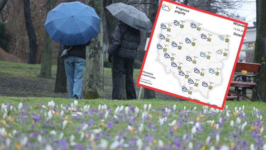 Prognoza pogody na 14 kwietnia