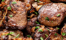 Smażona wątróbka drobiowa