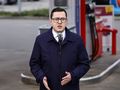  Miłosz Motyka podczas konferencji prasowej