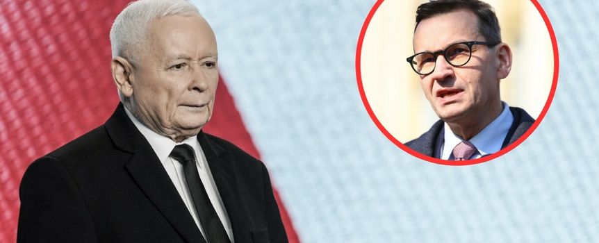 Jarosław Kaczyński i Mateusz Morawiecki