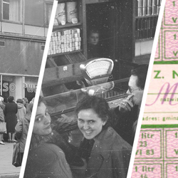 Zakupy w PRL - materiał poglądowy