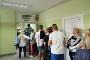 kolejka w medycynie pracy