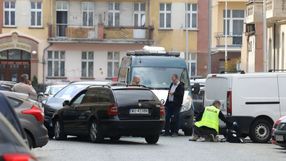 Miejsce napadu na konwój we Wrocławiu