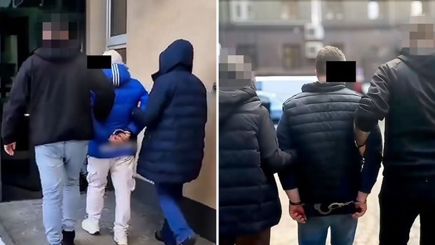 Zatrzymania mężczyzn poszukiwanych czerwoną notą Interpolu
