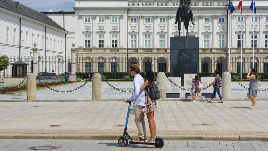 Hulajnogi to coraz popularniejszy środek transportu