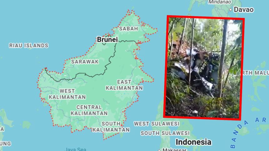 Katastrofa śmigłowca w Indonezji
