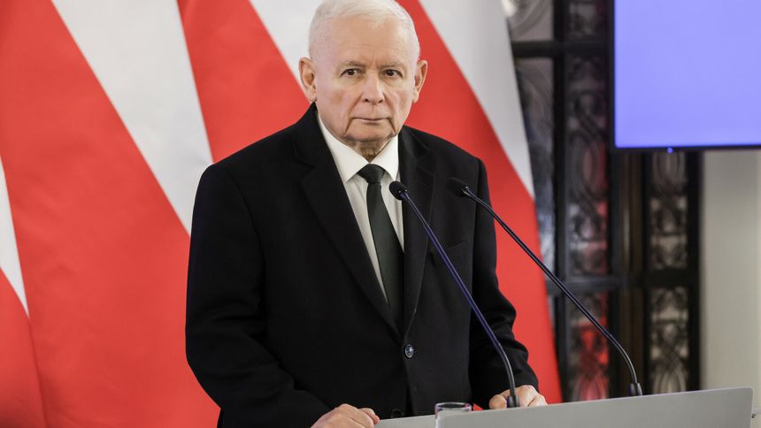 Prezes PiS Jarosław Kaczyński