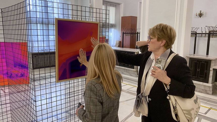 Posłanki na wystawie w Sejmie