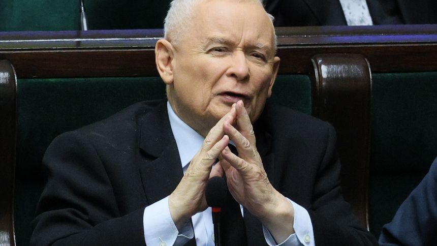 Prezes PiS Jarosław Kaczyński