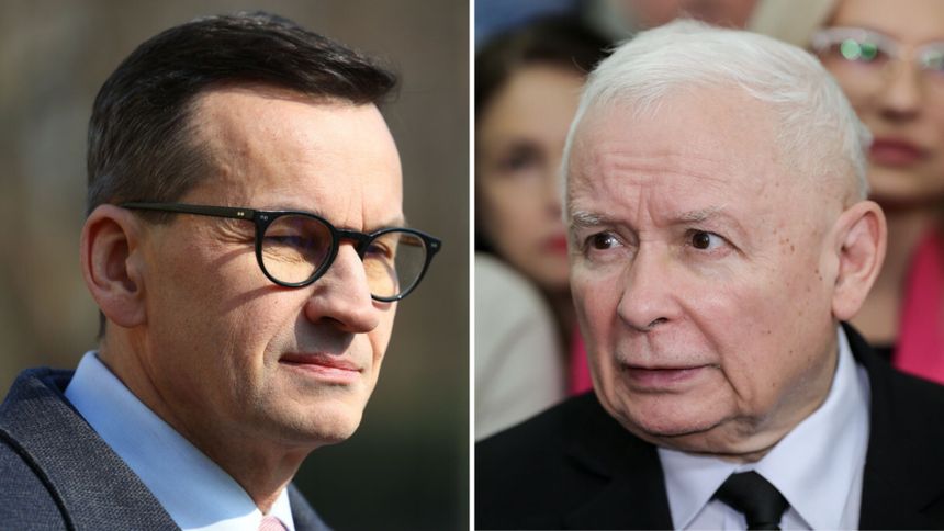 Mateusz Morawiecki. Jarosław Kaczyński