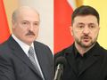 Alaksandr Łukaszenka i Wołodymyr Zełenski