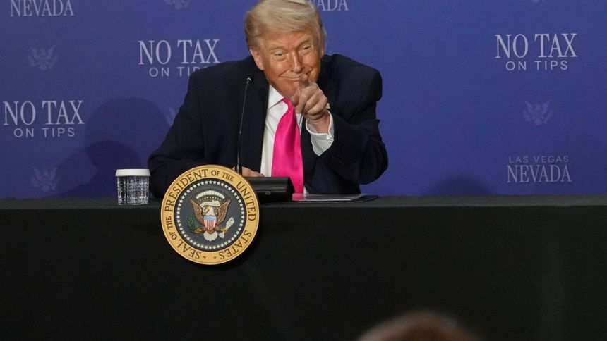 Prezydent USA Donald Trump 