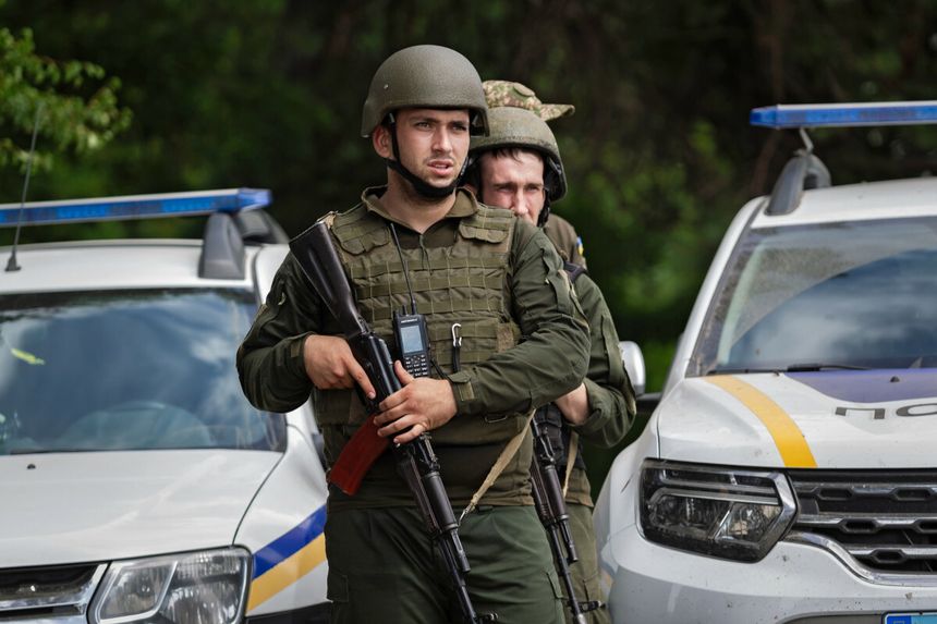  Ukraińska policja (zdjęcie ilustracyjne)