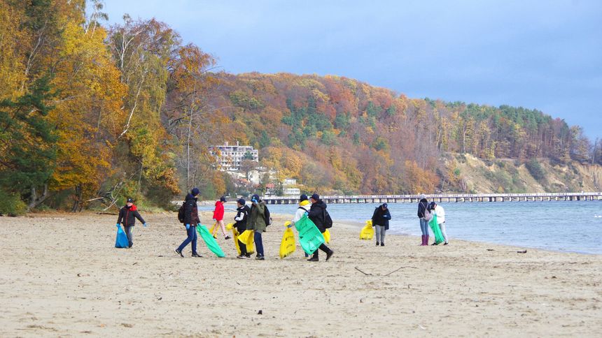 Sprzątanie plaży