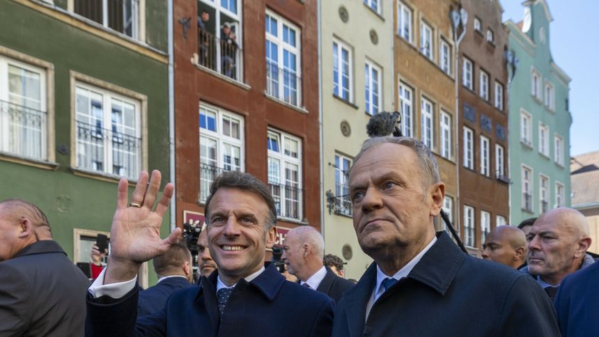 Polsko-Francuski Szczyt Międzyrządowy w Gdańsku: Emmanuel Macron i Donald Tusk