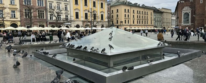 Zmiany w Krakowie. Będzie nowa fontanna w Rynku Głównym