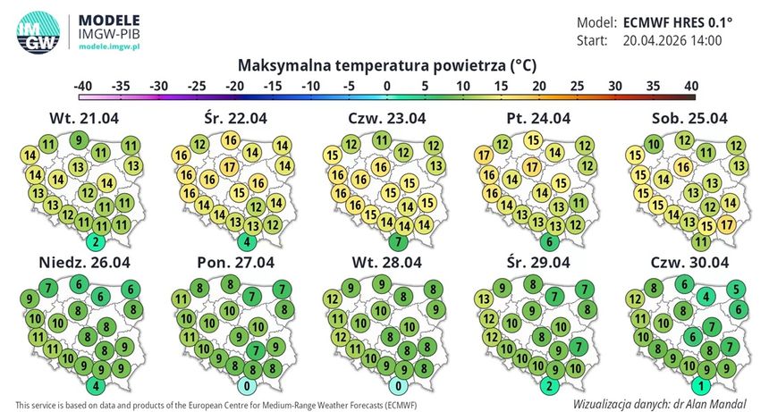 mapa pogodowa