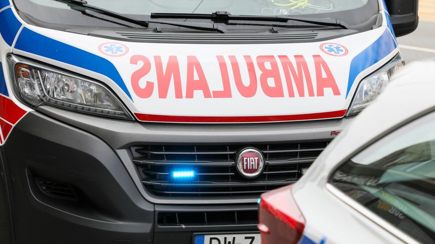 Policja, karetka
