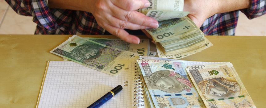 liczenie pensji po podwyżce