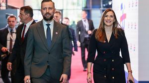 Władysław Kosiniak-Kamysz i Magdalena Sobkowiak-Czarnecka