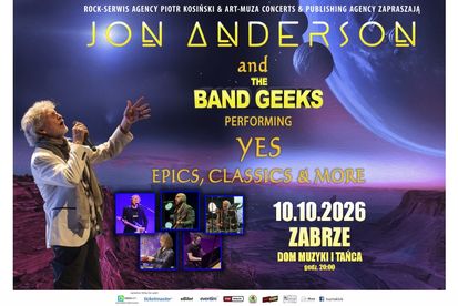 Jon Anderson and the Band Geeks zagrają w Polsce