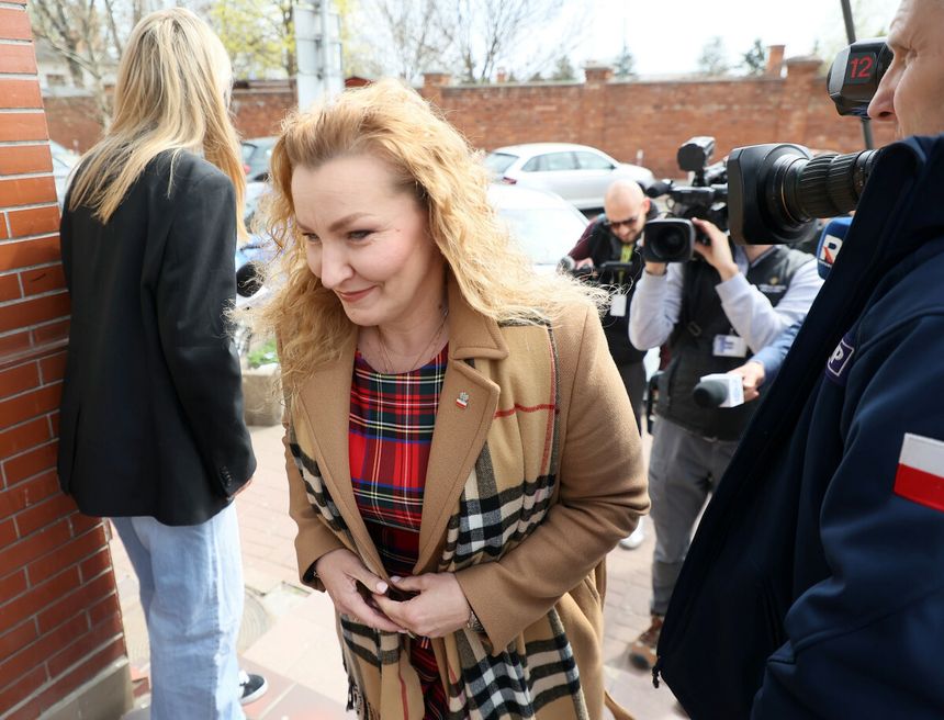 Posłanka tuż przed konferencją o wsparciu PiS