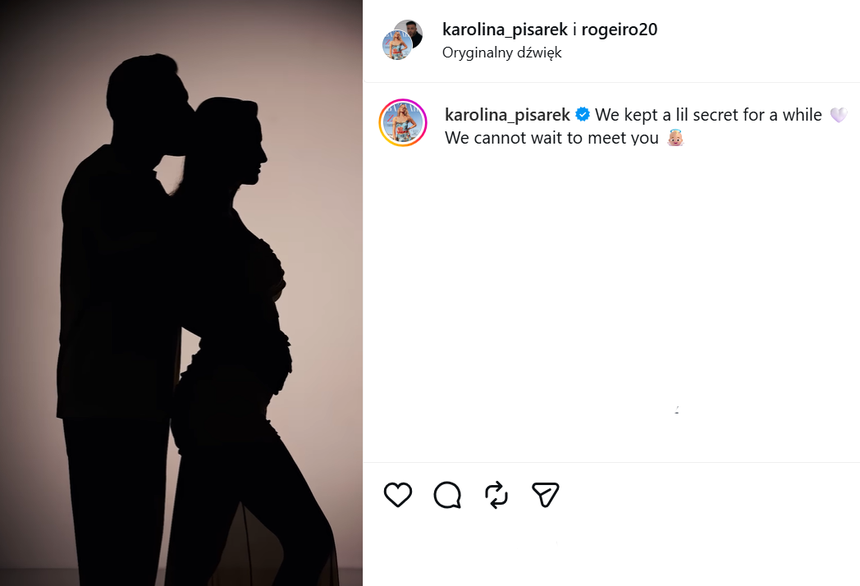 Karolina Pisarek jest w ciąży