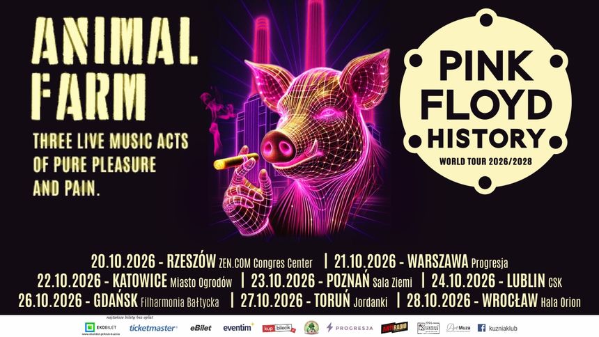 Pink Floyd History wystąpi w Polsce