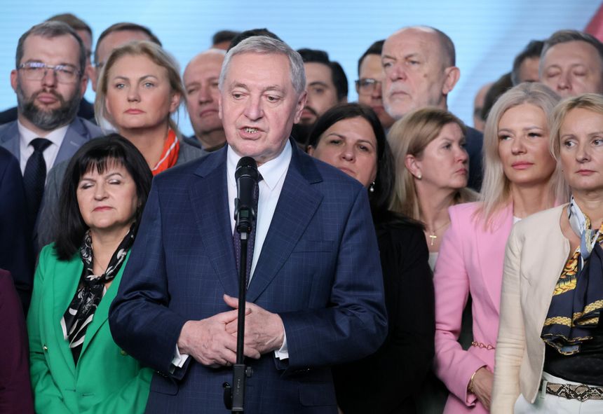 konferencja o wsparciu finansowym PiS