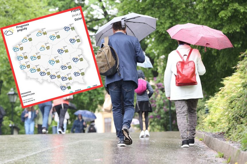 Prognoza pogody na 24 kwietnia
