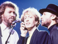 Zespół muzyczny Bee Gees. Na zdjęciu muzycy z zespołu 