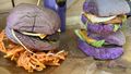 Ube burgery