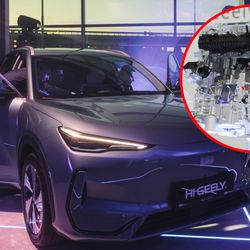 Samochód Geely i napęd i-HEV - materiał poglądowy 