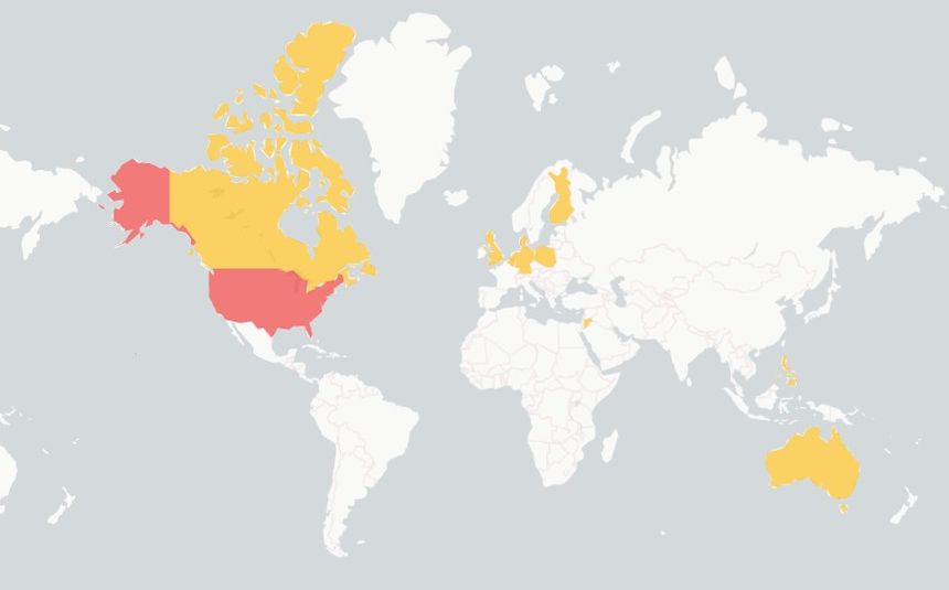 Problemy Facebooka na świecie 24 kwietnia