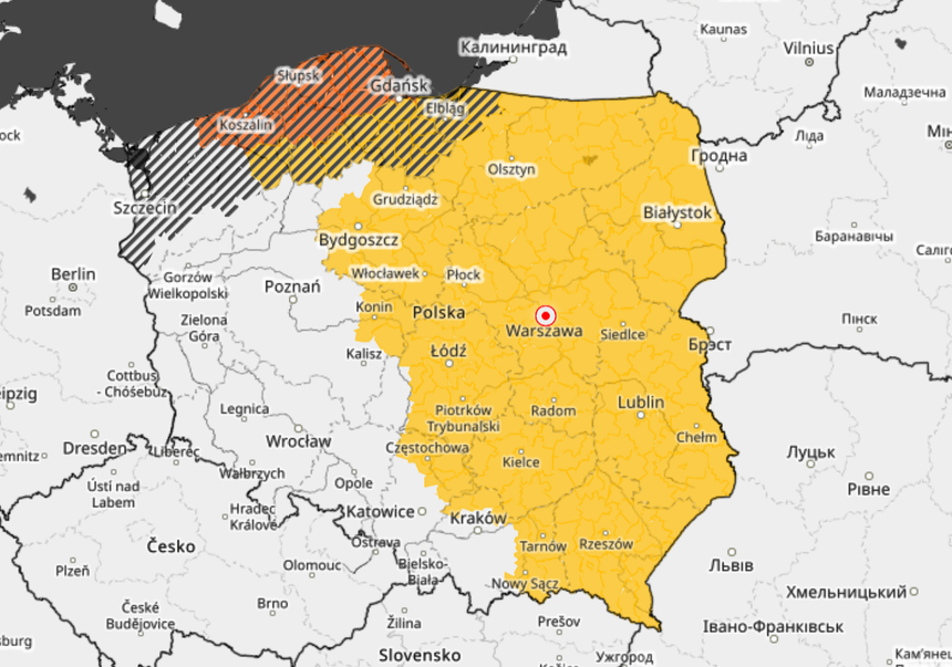 mapa pogodowa