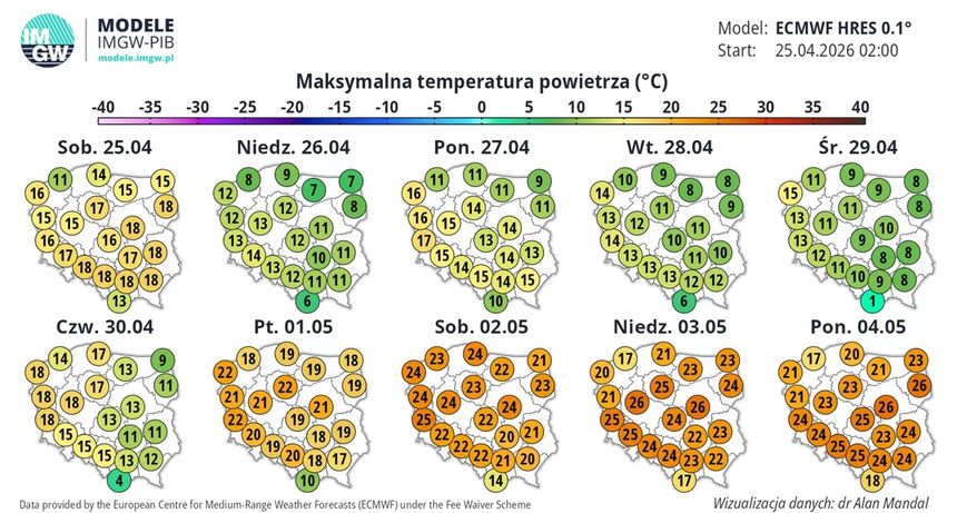 mapa pogodowa