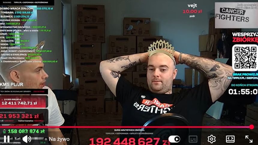 Stream na YouTube