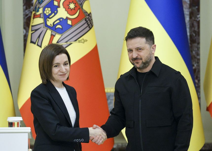 Prezydenci Mołdawii i Ukrainy