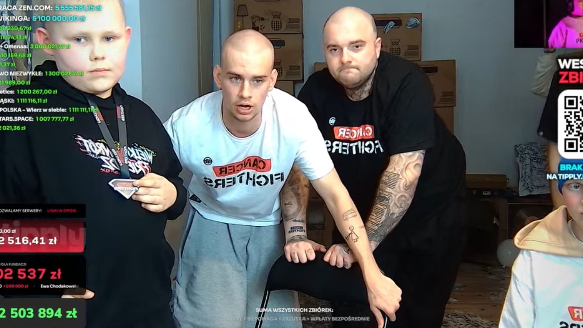 Łatwogang ended the stream. In 9 days, he raised over 250 million PLN