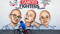Mural poświęcony Fundacji Cancer Fighters na ulicy Hetmańskiej w Poznaniu