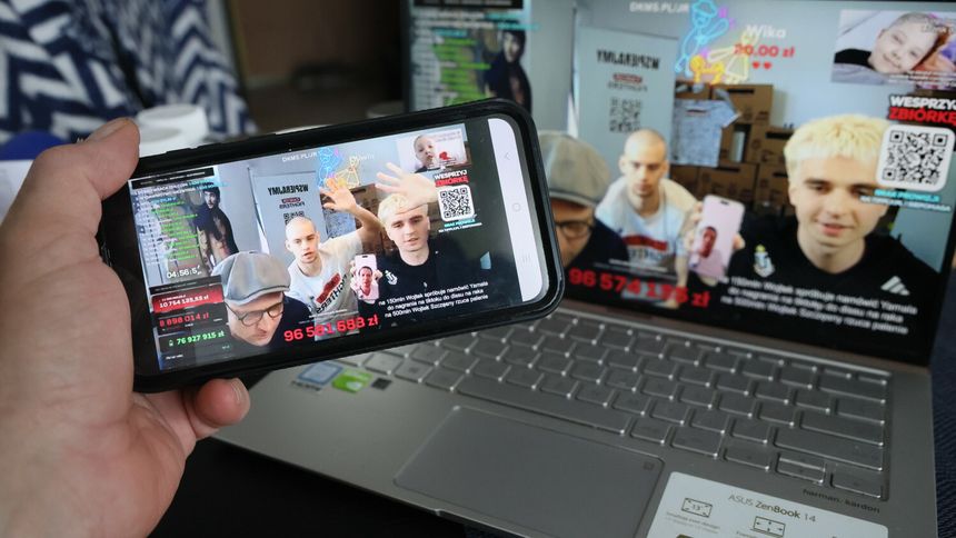 Ostatni dzień 9-dniowego streamu charytatywnego prowadzonego przez influencera Latwoganga