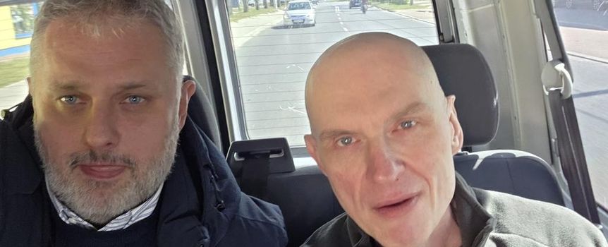 Bartosz Wieliński i Andrzej Poczobut